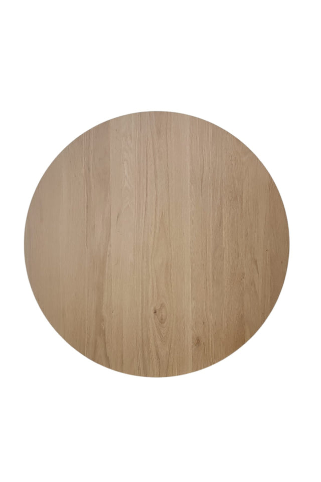 Eikenhout Tafelblad Trondheim Rond